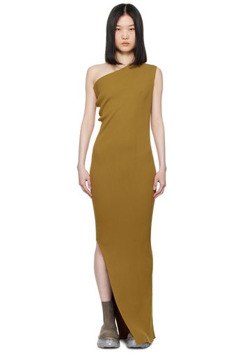 Rick Owens Tan Porterville Athena Maxi Dress