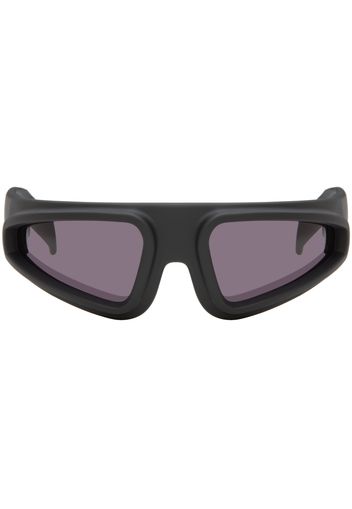 Rick Owens Black Ryder Sunglasses