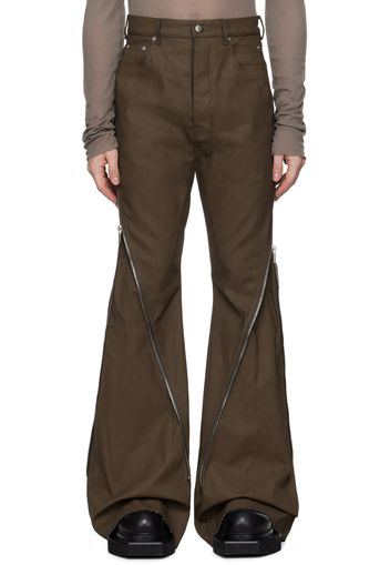 Rick Owens Khaki Porterville Bolan Banana Jeans