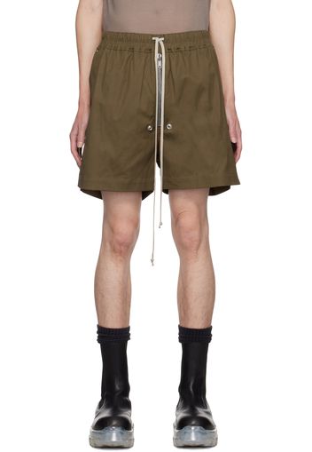 Rick Owens Khaki Porterville Bela Boxers Shorts