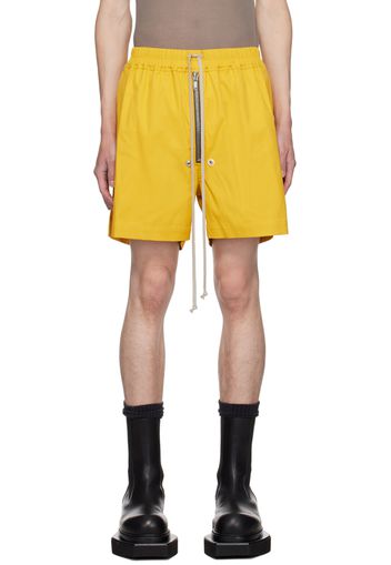 Rick Owens Yellow Porterville Bela Boxers Shorts