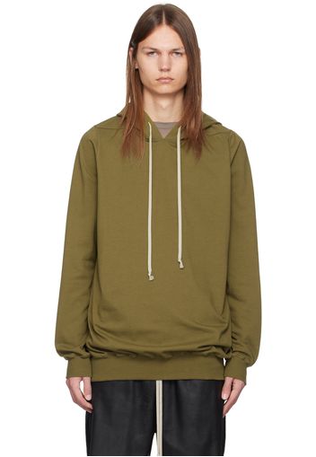 Rick Owens Khaki Heavyweight Hoodie