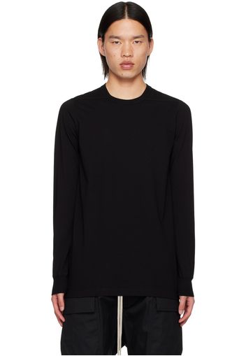 Rick Owens Black Porterville Level Long Sleeve T-Shirt