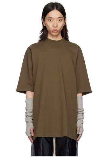 Rick Owens Khaki Porterville Jumbo T-Shirt