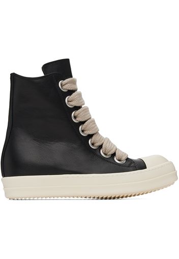 Rick Owens Black Porterville Jumbo Laced Sneakers