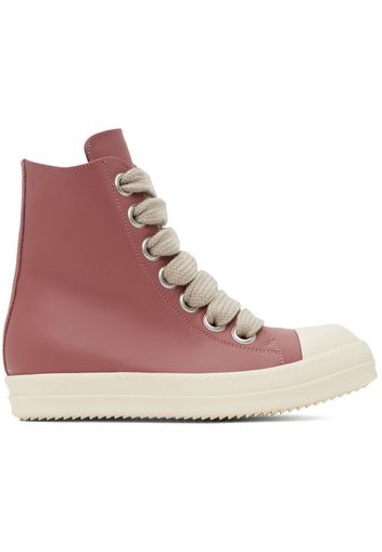 Rick Owens Pink Porterville Jumbolaced Sneakers