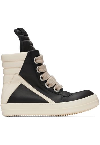 Rick Owens Black Porterville Jumbo Laced Geobasket Sneakers