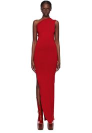 Rick Owens Red Athena Maxi Dress