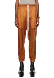 Rick Owens Orange Track Lounge Pants