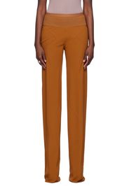 Rick Owens Orange Bias Lounge Pants