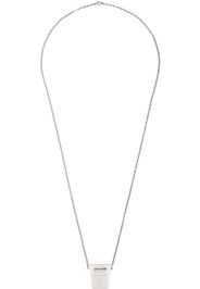 Rick Owens Silver Lido Dogtag Necklace