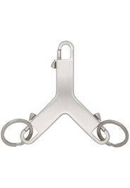 Rick Owens Silver Cerberus Keychain