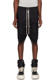 Rick Owens Black Porterville Cargobela Shorts