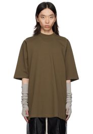 Rick Owens Khaki Porterville Jumbo T-Shirt