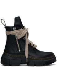 Rick Owens Black Dr. Martens Edition 1460 DMXL Mega Lace Boots