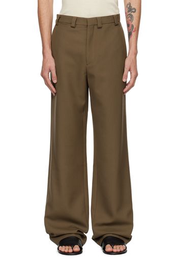 Rier Brown Wool Trousers