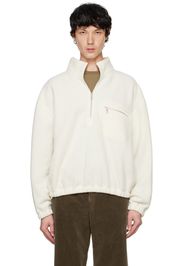 Rier Off-White Polar Fleece Sweater