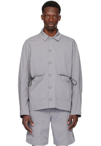 ROA Gray Button Shirt