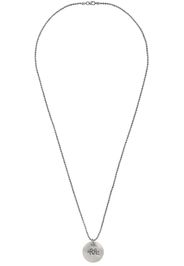 RRL Silver Logo Necklace