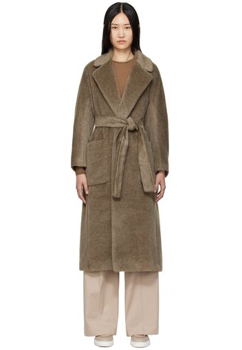 S Max Mara Brown Malesia Coat