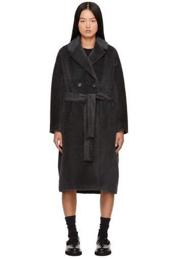 S Max Mara Gray Zaire Coat