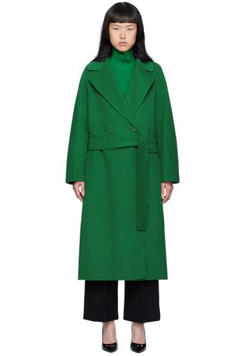 S Max Mara Green Zenith Coat