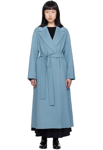 S Max Mara Blue Eliot Coat