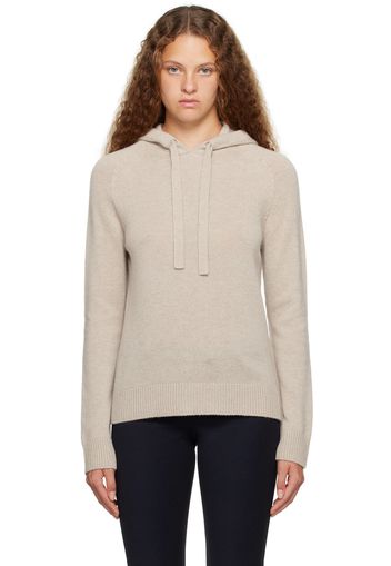 S Max Mara Taupe Virgola Hoodie