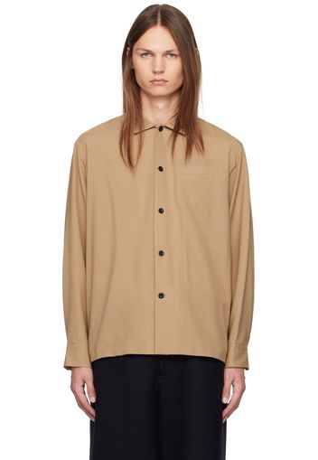 sacai Beige Suiting Shirt