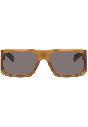 Saint Laurent Tan & Black SL 635 Sunglasses