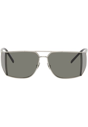 Saint Laurent Silver SL 750 Sunglasses