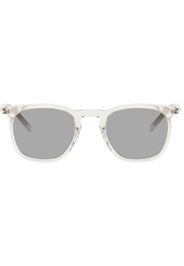 Saint Laurent Transparent Round Sunglasses