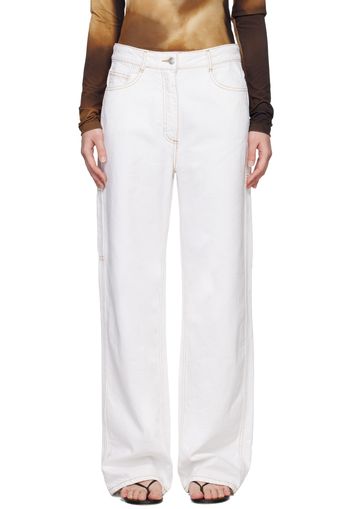 Saks Potts White Salma Jeans