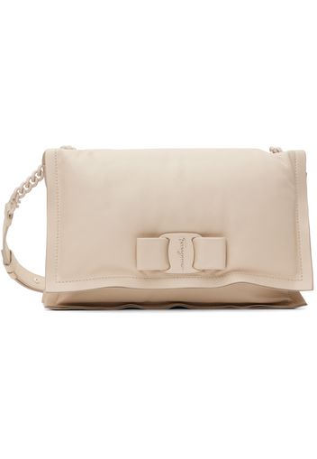 Salvatore Ferragamo Off-White Viva Bow Bag