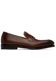 Salvatore Ferragamo Brown Genk Loafers