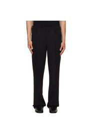 Second/Layer Black 'El Niño' Slim Trousers