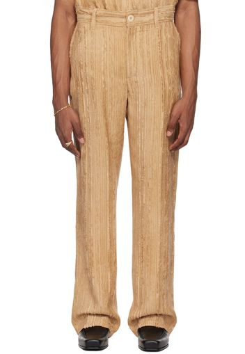 Séfr Beige Richie Trousers