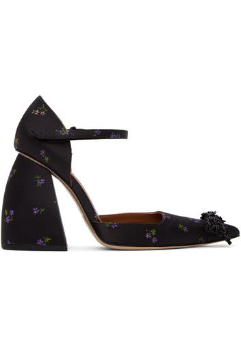 Shushu/Tong Black Floral Heels