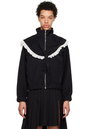 Shushu/Tong SSENSE Exclusive Black Sailor Collar Jacket