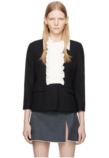 Shushu/Tong Black Ruffled Jacket