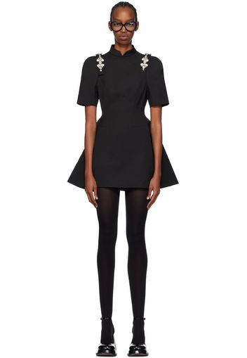 SHUSHU/TONG SSENSE Exclusive Black Qipao Dress