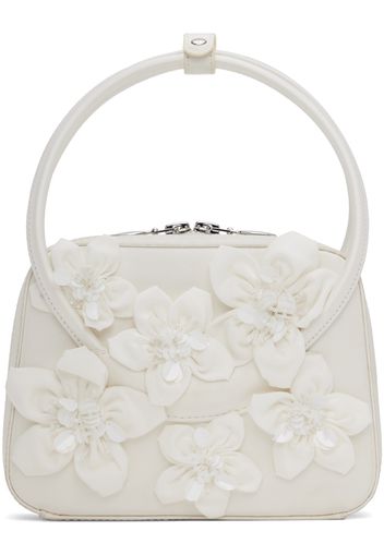 SHUSHU/TONG SSENSE Exclusive White 3D Floral Bag