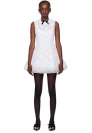 SHUSHU/TONG White Layered Minidress