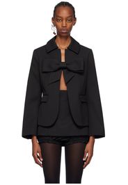 SHUSHU/TONG SSENSE Exclusive Black Suit Blazer