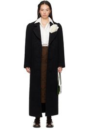 SHUSHU/TONG Black Oversized Coat