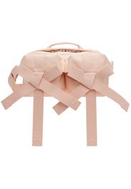 Simone Rocha Pink Beaded Classic Bow Crossbody Bag