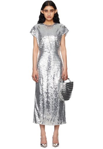 SIMONMILLER Silver Argan Maxi Dress