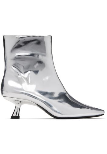 SIMONMILLER Silver Chrome Kuki Boots