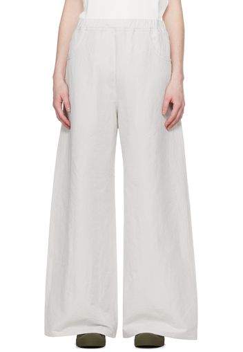 Sofie D'Hoore Gray Pistis Casual Trousers