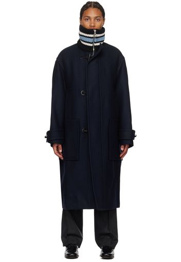 Solid Homme Navy Padded Coat